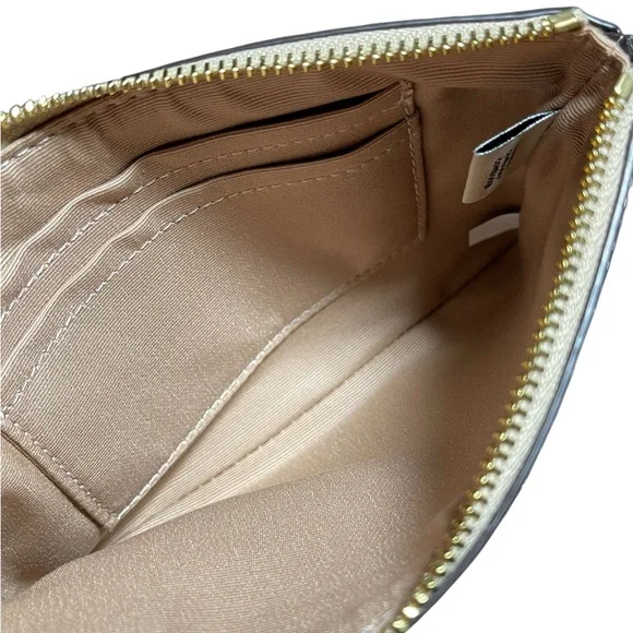 Coach Corner Zip Wristlet Floral Print NWT - Picture 4 of 9